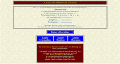 Desktop Screenshot of aberavon-historical-friends.co.uk